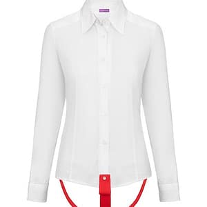 Damen Stryps ZAMANI-Ultimativer Hemdenhalter und Blusenhalter, Rot
