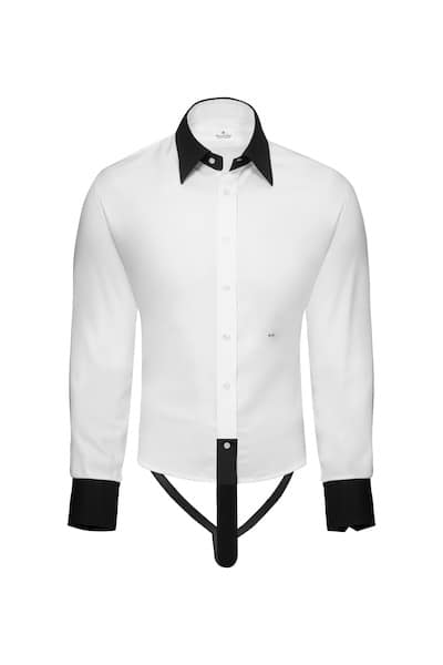 Herren Stryps ZAMANI-Ultimativer Hemdenhalter und Blusenhalter, Schwarz