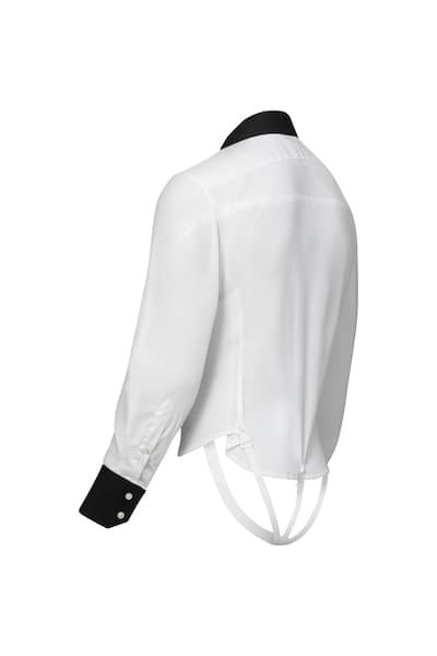 Herren Stryps ZAMANI-Ultimativer Hemdenhalter und Blusenhalter, Weiß – Bild 2