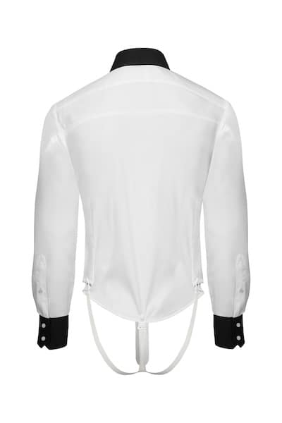 Herren Stryps ZAMANI-Ultimativer Hemdenhalter und Blusenhalter, Weiß – Bild 3